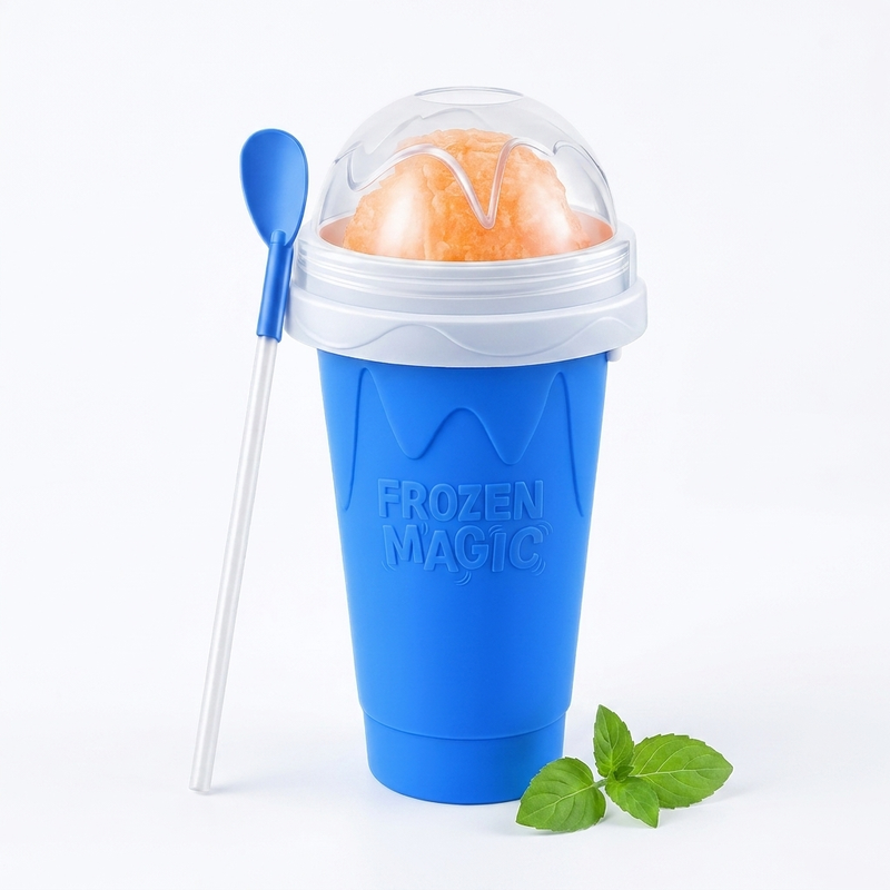 The BPA-free food-grade Slushy Cup, safe for children and adults to use