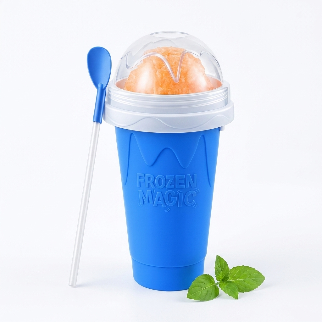 The BPA-free food-grade Slushy Cup, safe for children and adults to use
